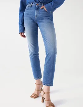 Jean true cropped slim Salsa