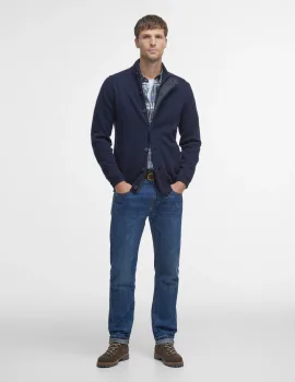 Cardigan zippé Patch Barbour